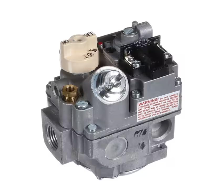 Fits Rheem 82241 25187/1 4B1-501-853 2530 1 82257 25588-2 Valve, Natural, 24V, 1 Stage, 1/2" In x 3/4" Out, 240,000BTU per Hour