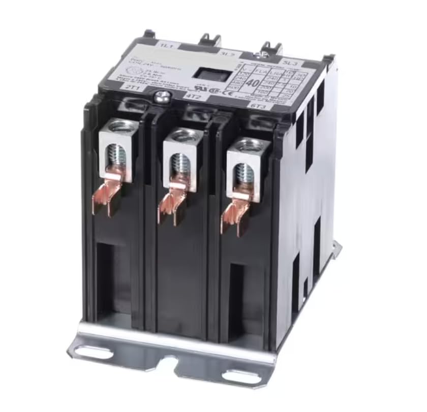 Fits AAON M 2420 A Contactor, 24 Volt, 50/60HZ, 40 Amp, 3 Pole