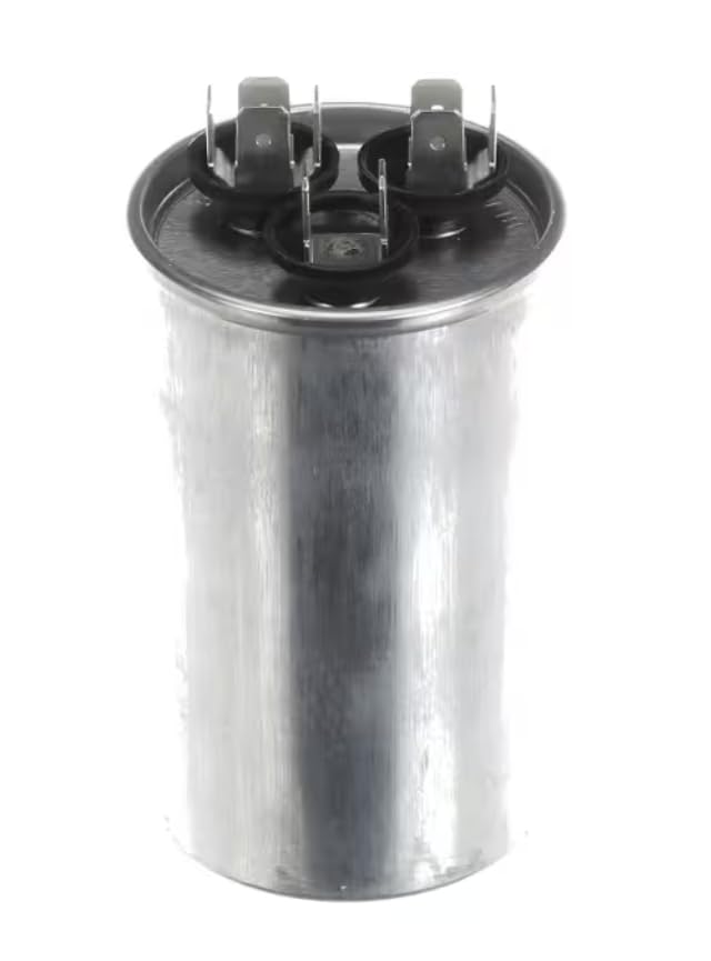 Fits Rheem 43-TL35033-R CBB65A E325324 C22.2 NO. 190 A548152 Capacitor, 35 + 3uF, 370VAC, 50/60HZ, Round