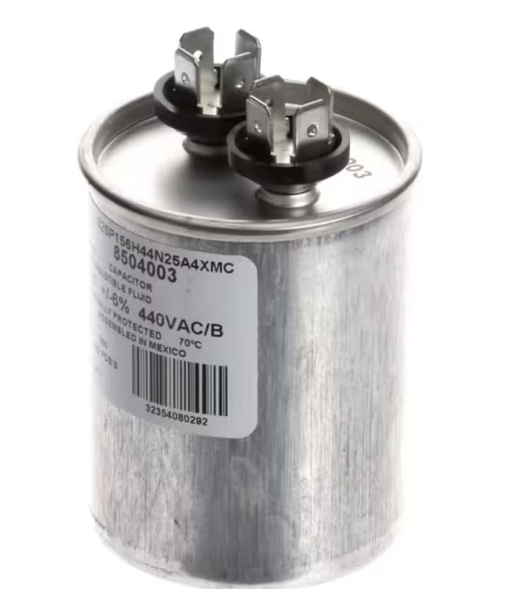 325P156H44N25A4XMC 32354080292 Run Capacitor, 15uF, 440VAC, 2" Diameter, Round for ID0452A, GY0494N, BD0492N