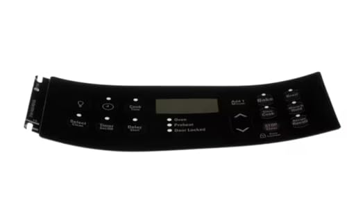 REV.00 (553799) Overlay, Electronic, Clock/Timer, Black, ES355