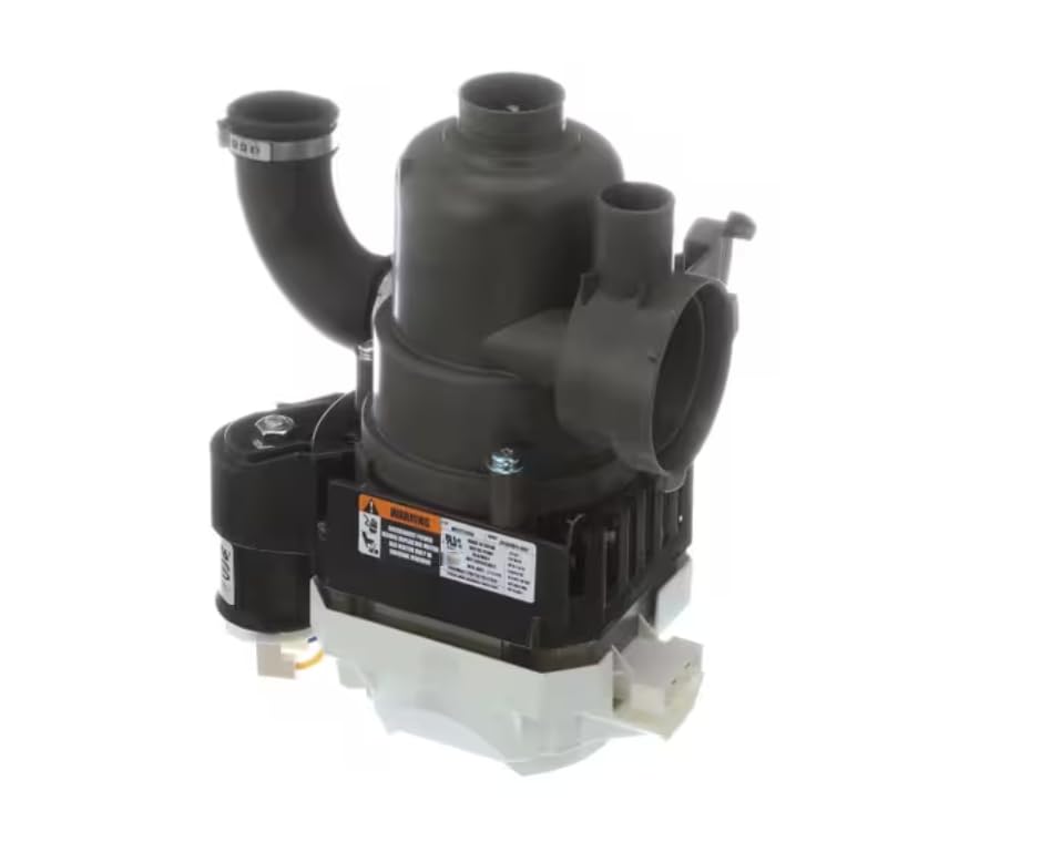 W10753070 C65R 012525 C22.2 NO.190 2035 MGHEP65D250A 19U0000 T22922 Pump/Motor Assembly, Dishwasher