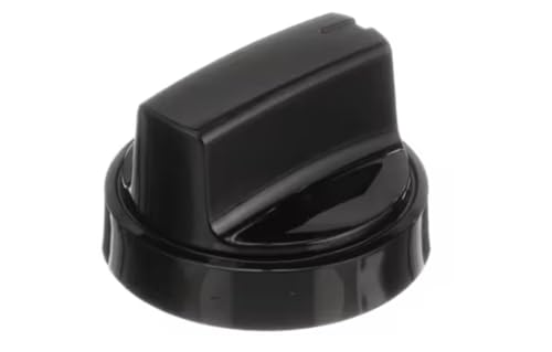 KIP 5J78 191D8446 Knob, Surface Element, Black, Range for JB625DK1BB, JB625DK1BB, JB625DK2BB