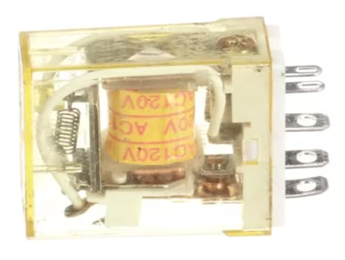 Fits Market Forge 53917-A1 60255-1-00 60255-23 Relay, 120V Coil,10A, SPDT, Plug in for ST-10M36G200A, 2-A-PLUSM36E42/48A, A-Plus