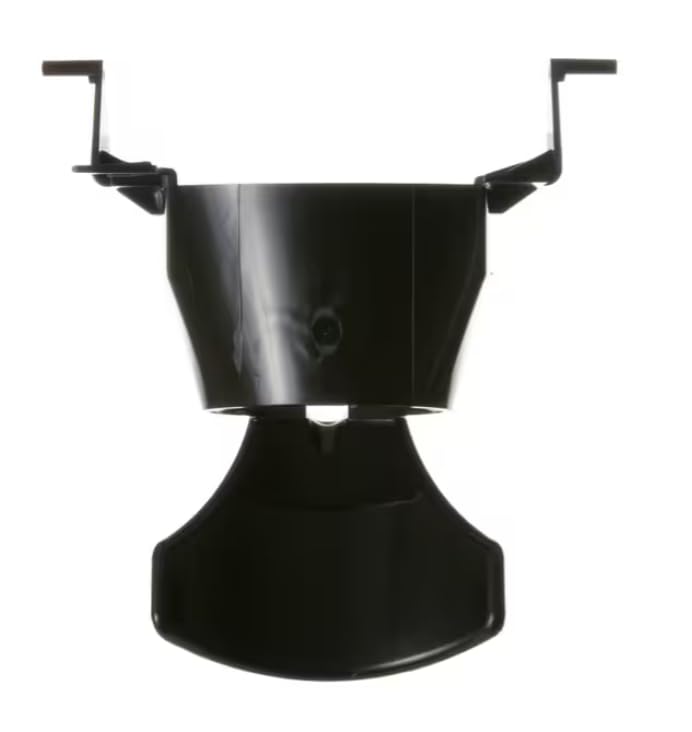 BD900A Ice Chute Funnel with Lever, Black, Refrigerator for A4425GDTAWW, BSS25JSRFSS, BSS25JSRJSS