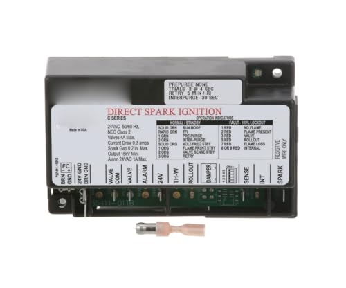 E14A81-1 REV T2 AW2524 C161FLD-3 441187 REV E KE W2533 24V 3 Trials Spark Ignition Module for Garland MCO-GD-10, MCO-GD-10-S, MCO-GD-20