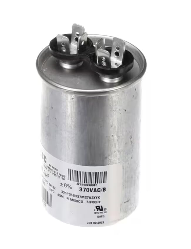 Fits York 321540290080 2126 685 325P256H37M27A3XYK Capacitor, Run, 25uF, 370 Volt, 50/60HZ for 1HA0408, 2118-611, 2018-911