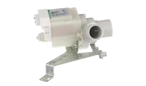 Drain Pump Assembly – Compatible with Alliance Laundry Systems DPO40-112, 120V/60Hz Green Bracket Replacement
