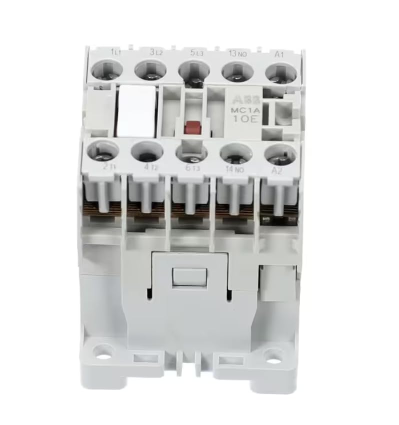 Fits York A33 10E MB0A1 60947-4-1 2146 247C 2CDC103061M6801 69123 Contactor, 3 Pole with Auxiliary Contact, 24V, 6A for 1FE0405, 1CG0427, 1FA0406