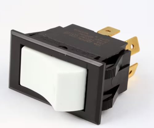 Fits Southbend Range 1206 R 10A 250VAC 15A 125 VAC 3/4 HP 250VAC Rocker Switch, On/Off, DPST for X-10H, SG-48E, XE-20H