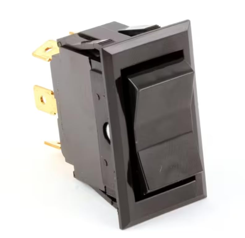 Fits CRES Cor 1235 10A 250VAC 20 125VAC 1 HP 120-240VAC Switch, Rocker, DPDT, 125V, 17A for 120CR1836, 121CR1816
