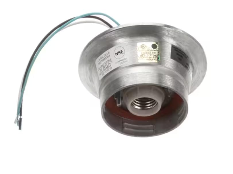 Fits Wells 1801000001 Light Housing, Hood, Model 1801, VCS for OCG136, VO2HFGG1R208, WV-2HFG