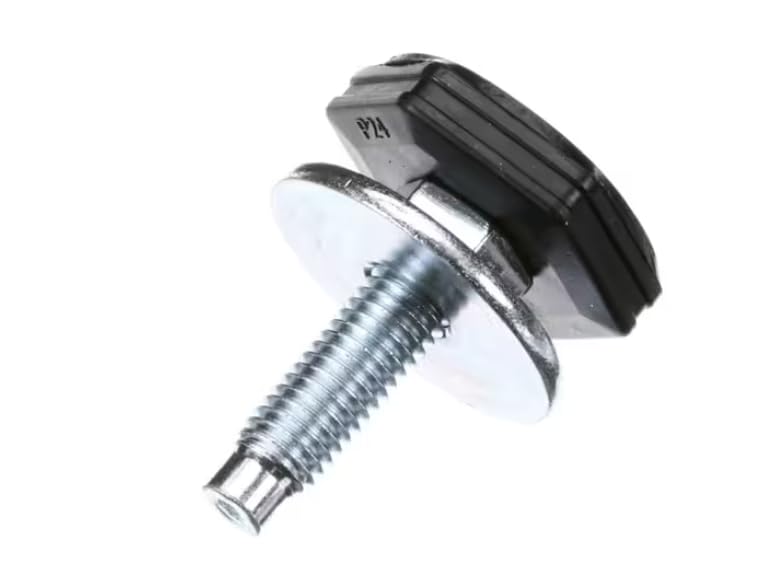 P24 Leveling Leg, Black, Washer for GFW850SSNWW, GFW850SPN0DG, GFW850SPN1DG