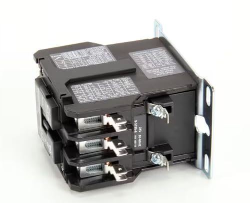 Fits AAON C25DNY162 A000452 D1 WX 100715 Contactor, 24V Coil, 50/60HZ, 40A, 3 Pole