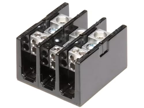 Fits Frymaster 1438 CAT 600V 175A 135A AI Block, 3 Pole, 600V, 175A, Terminal for BK14TRC, XRE, BKFP214TC