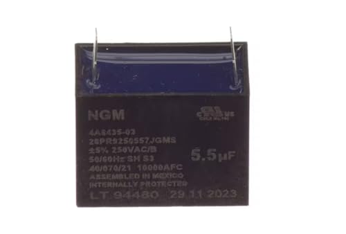 4A6435-03 40/070/21 LT. 94480 5.5uF Capacitor, 250 Volt, 5.5MFD for KM-350MAJ, KM-350MWJ, KM-420MAJ