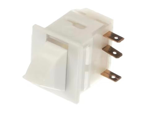 Door Switch EMB604E SPST White Lamp – Fits Master-Bilt Refrigerators and Freezers