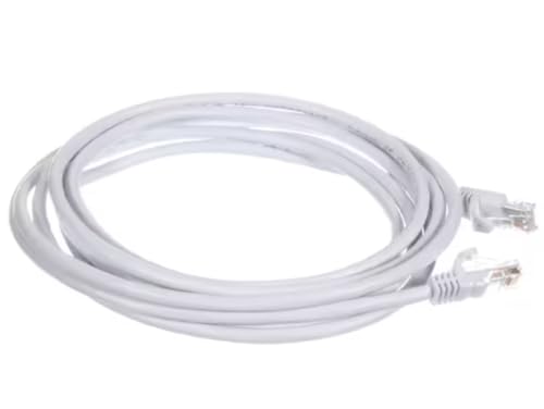 Fits Flexeserve E164469-F3 Cable, CAT5E with Male RJ45, 3 Meter, White