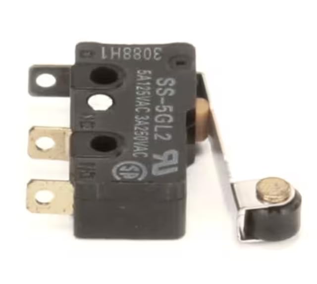 3088H1 5A125VAC 3A250VAC Microwswitch with Roller, Gear Shift for 4075702, 4075703, 4075705