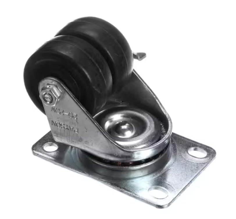 Fits Taylor 20-2DW Dual Caster with Brake, Swivel Plate, 2", Single