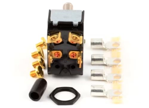 02.49.008A.00 Toggle Switch Kit, DPST, 15A, 125/250V for 3CS-3B, 3CS-4B, 3CS-6B