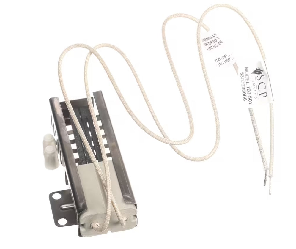 Frigidaire 760-501 5303935066 Oven Ignitor Kit, With Nuts and Instructions, Oven