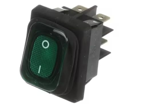 2148 200V-250V Switch,ROC,DPST,250V,Green
