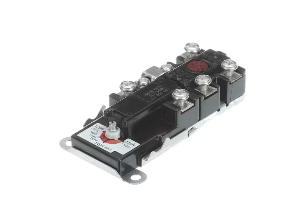 Fits Rheem 59T 4100 300645 L170 041509C Thermostat/Hi Limit, 110-170F, Limit Setting 190F, Manual Reset
