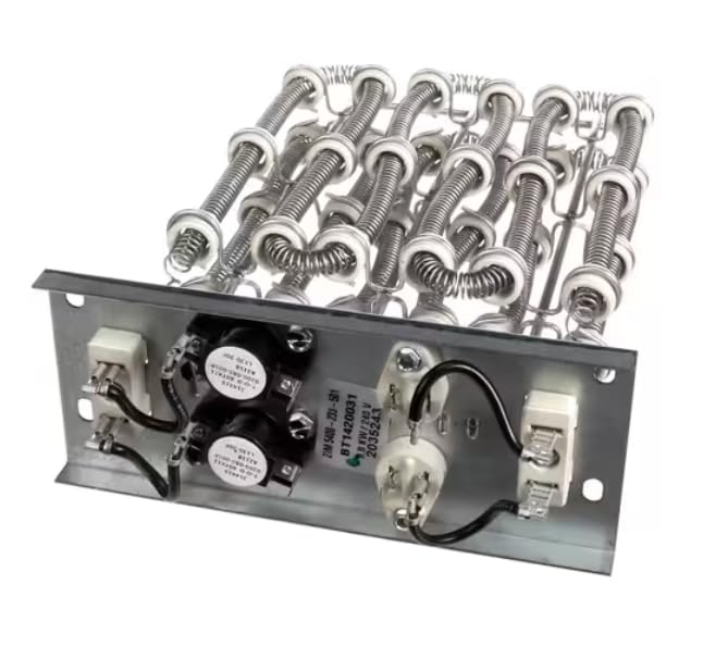 Fits Goodman 5400-233-501 2035243 314419 T-O-D 60TX11 0200-085-001P A2118 L130-30F Heating Element Assembly with Limit Switches, 9.8KW, 240V