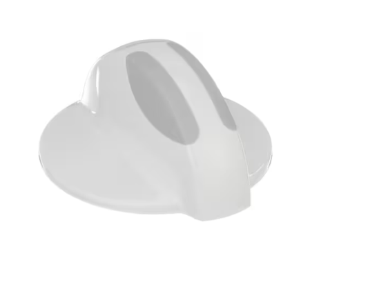 Frigidaire 134844470 Knob, Rotary, White