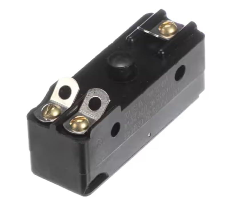 Fits Taylor L67 15 125, 250 or 480 VAC 1/4 HP, 125 VAC, 1/2A 125 VDC, 1/4A 250 VDC Microswitch, Manual Reset, SPDT