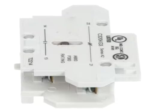 Fits Stero Dishwasher Series A2 A600 P300 T2214 Contactor Auxillary, C320Kg3, 1No/1Nc, Ch for SC-1, SCT-120, SCT-94