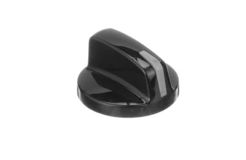 KIP 5J46 1B Knob, Top Valve, Black