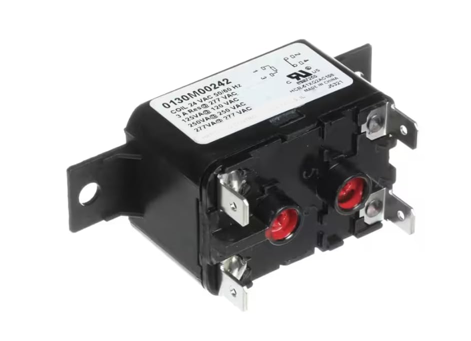 Fits Goodman 013M00242 Coil 24 VAC 50/60 HZ J5321 Relay, 24 Volt Coil, 50/60HZ, SPST for GPH1660H41, GPH1660M41
