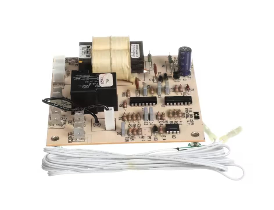 Fits York 175961 1204 RQ SPW-104 SPCB-1 PCB295 PREM-A 1105 551 2819 ICM315/AA1010-E15 Control Board, Defrost