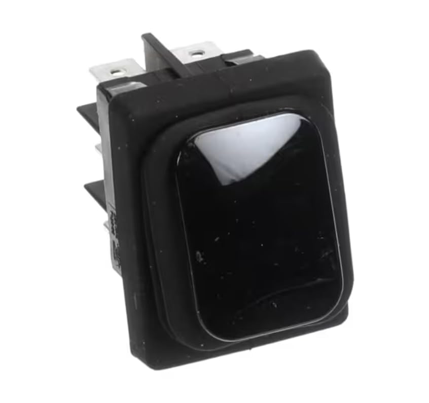SR-13 Switch, Rocker, DPST, Lighted Green for HW Series