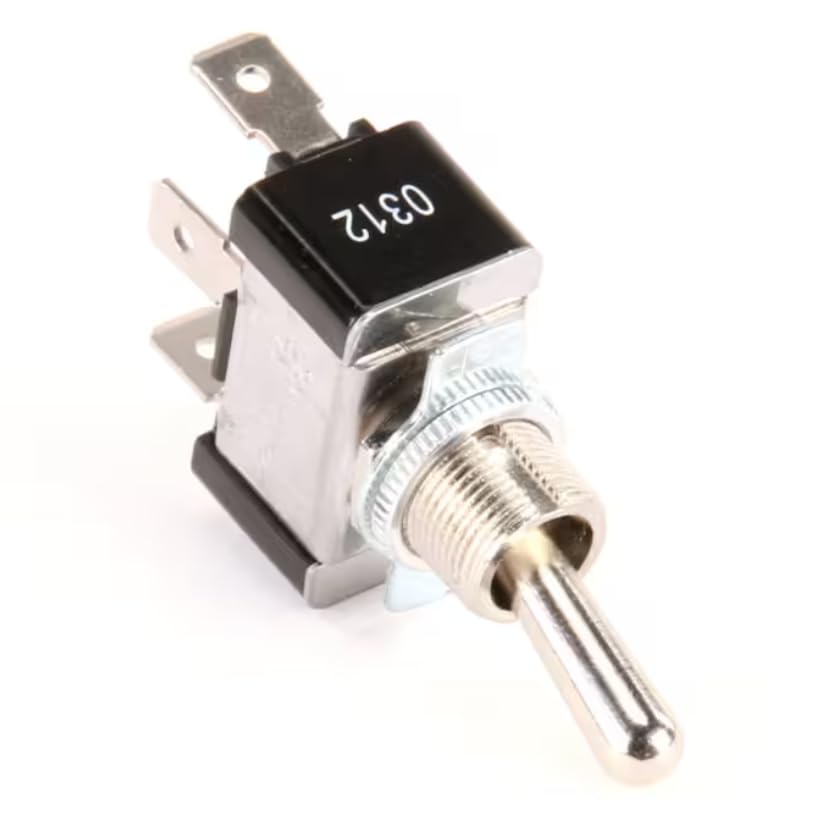 Fits CRES Cor 0312 10A 277VAC 20A 125VAC 3/4 HP Toggle Switch, 20 Amp, 125 V, Single Pole Double Throw for 120, 120-240, 120PHC