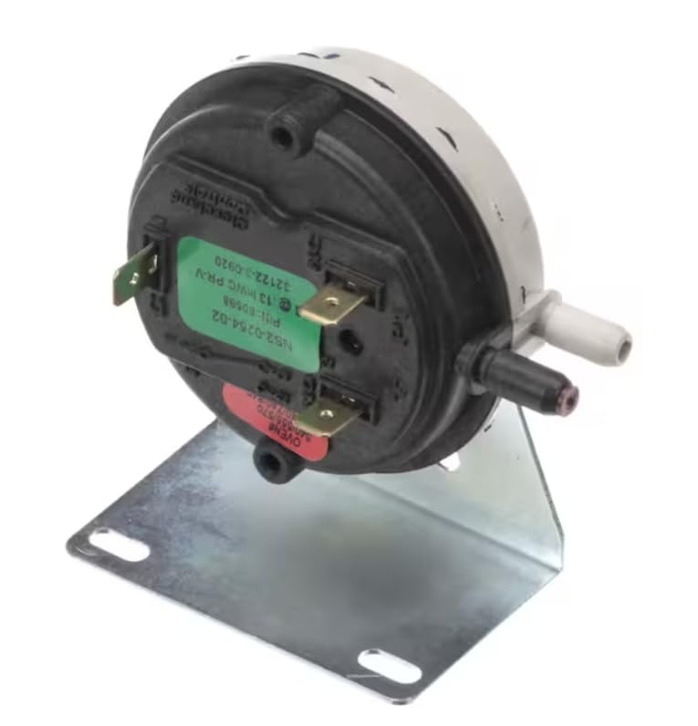 Fits Middleby 540/555/570 636/640/740/840 NS2-0254-02 Air Switch, .13" WC for PS640G, PS724