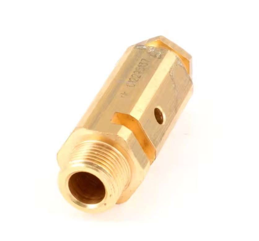 Fits Rancilio CW614N Safety Valve, 3/8" for Classe 9 USB Tall, Classe 7 E Compact, Epoca S Tank 1