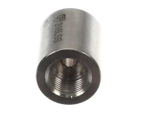 Fits Perlick 316LSS Tank Adapter, Trycock, 1-1/4" Long, Flat Back for F38624SS, F38624SSBLK