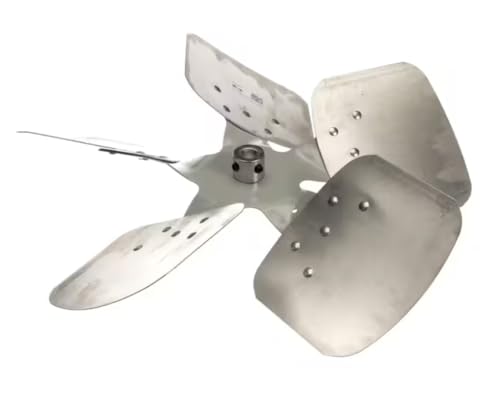 Fits Heatcraft 60518201 2002 706449 1834 Fan Blade, 18", 1/2" Bore, 34 Degree Pitch, 5 Blade