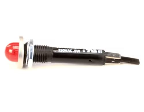 Fits Hobart VCC60110M1 Indicator Light, Red, 250 Volt for MG1532, MG2032