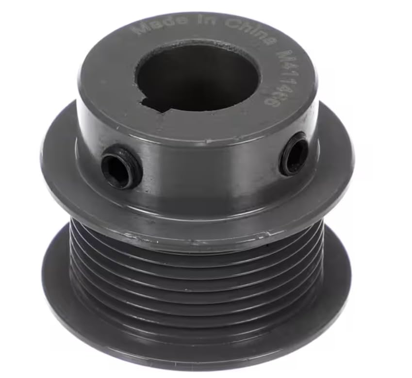 Fits Alliance Laundry Systems M411486 Pulley with Insert, 8 Groove for AT050E, AT050L, AT050N