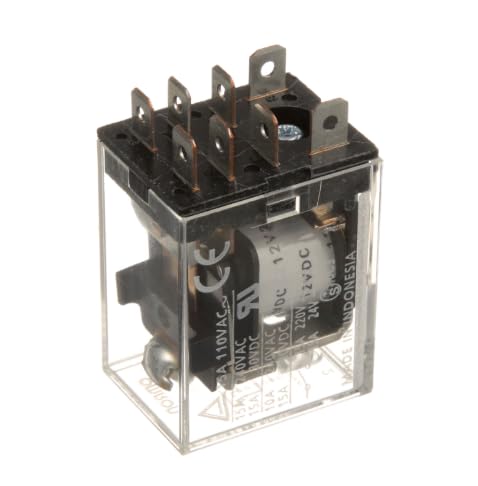 2154H1 15A 110VAC Basket Lift Relay for Dean CFD, Frymaster 11814G, 3FQG30U