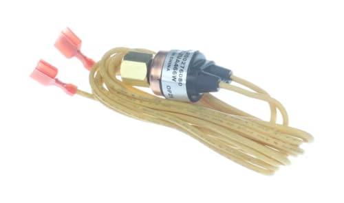 Fits Trane X13200276081 ACB-2UA466W Made in China Low Pressure Switch with Yellow Leads, Open 25PSI/Close 41PSI for TCD150E300BB, TCD150E300AA, TCD150E300BA