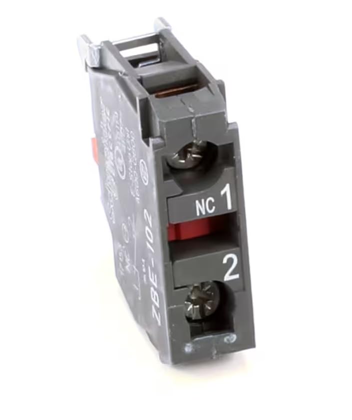 Fits Rondo 17153 A600 Auxiliary Contact Block, Normally Closed, ZBE-102
