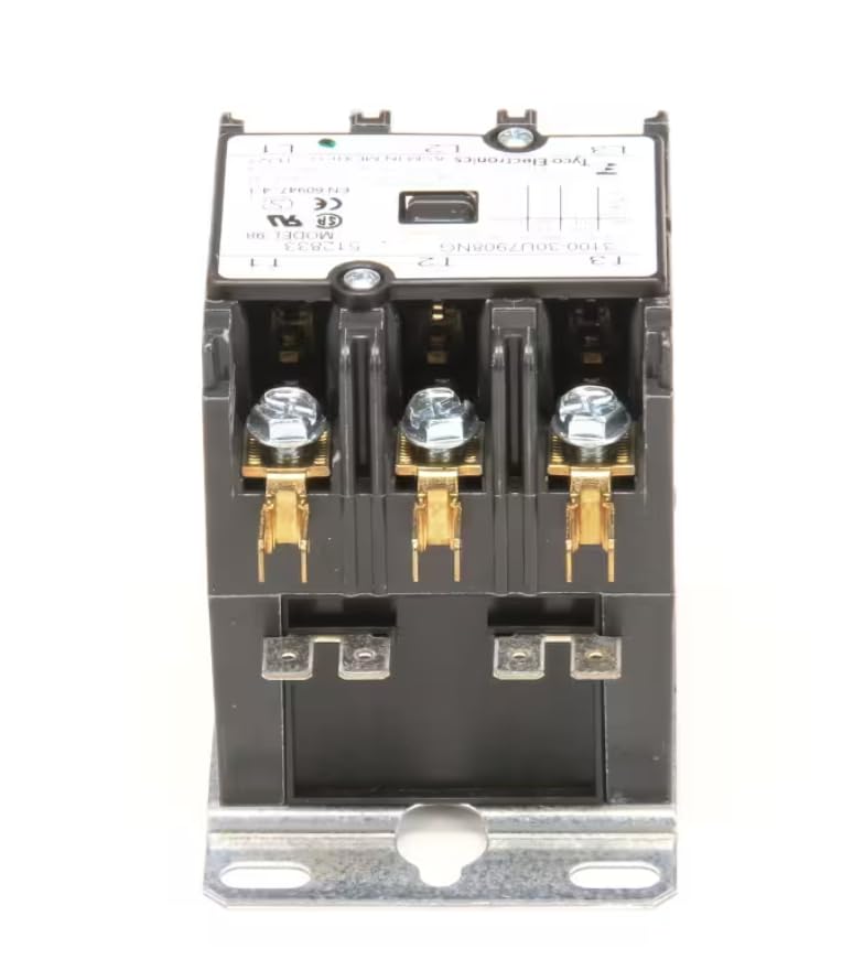Fits Duke 3100-30U7908NG 512833 60947-4-1 Contactor, 20A Full Load, 30A Resistence, 3 Pole for EPO-3/9, AHPO-EPO, AHPO-6/18 Gold