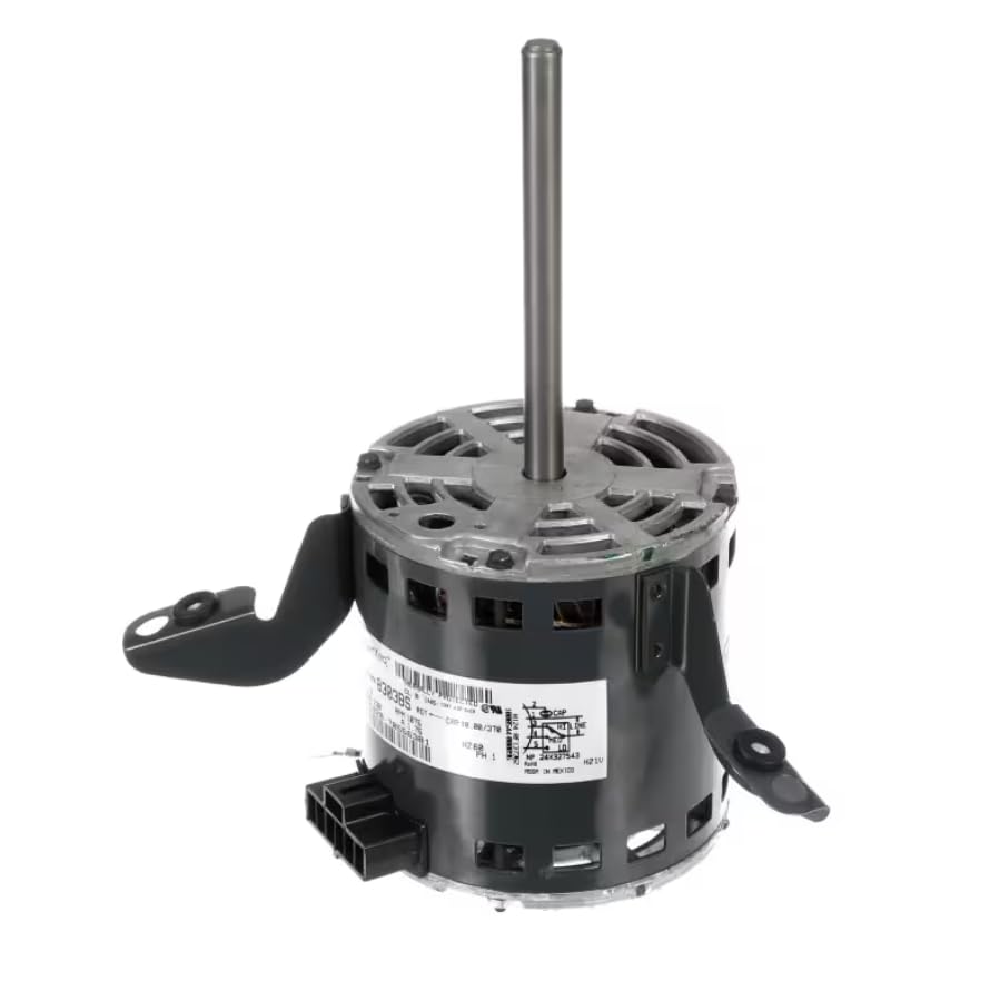 Fits International Environmental Corporation 8303BS E020-70556381 H124-RF137362 24X327543 H21V 1000544 8303 Motor, Direct Drive, 208-230, 60HZ, 1PH, 1075RPM, 1/4HP for MPY, MXY, MUY