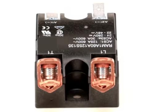 Fits Fetco KQ2301136 RAM1A60A125S135 Solid State Relay Assembly, 600V, 125A, CBS-70S