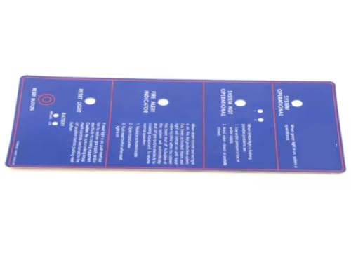 Fits Gaylord QUAFP-1010 Mylar Faceplate, Qua Series